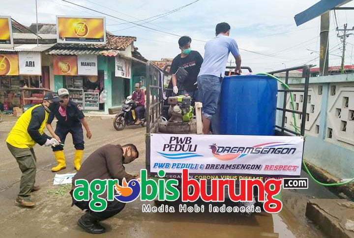 Armada yang di siapkan untuk penyemprotan