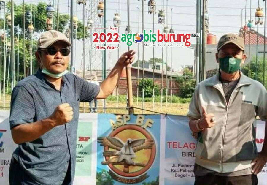 Saraya (kanan) bersama Asep ASP.