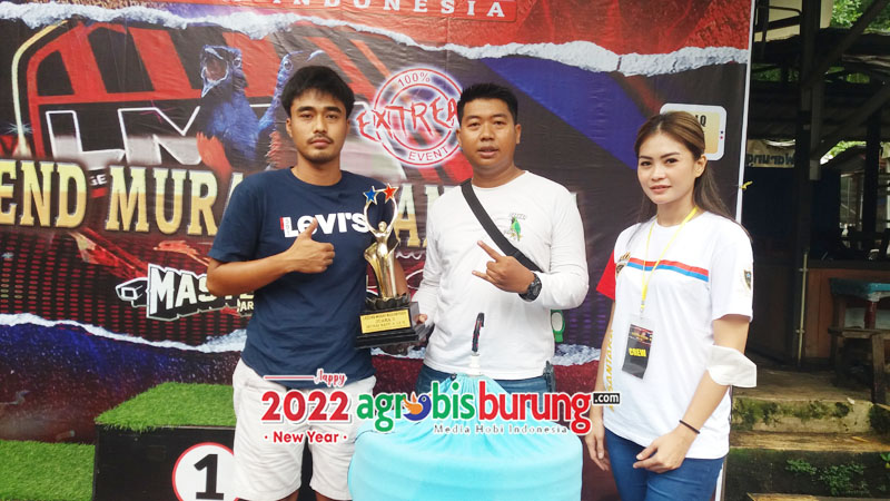 Murai Batu Bison Milik Alan Haikel Gede Pangrango BF Tembus Juara Di Legend Murai Nusantara Oriq Jaya, Samsat BSD Tangerang