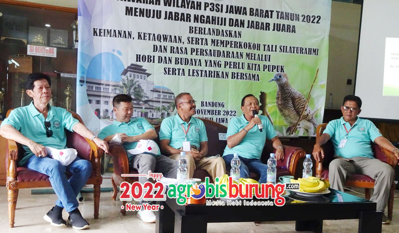 Pengurus baru Pengwil Jabar mendapat arahan dari Ketum P3SI Pusat. copy