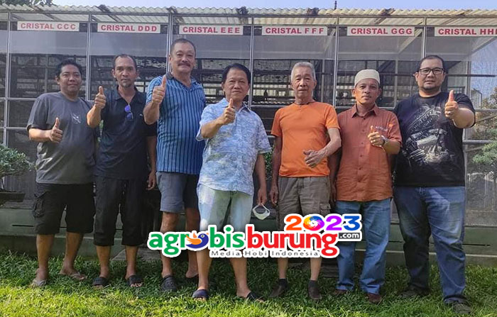 Asen Cristal bersama tamu dari Thailand & Malaysia.