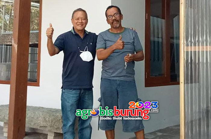 Sinta Brata Bintang Agung (kiri) & Usman, perawat Superman saat di HK Team Pamekaaan.