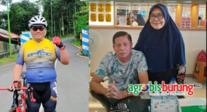 Aang Dwi Banyuwangi (kiri) & H. Sunan bersama istri.