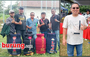 H. Sularno 3F (kanan) & para juara PB di Mojokerto.