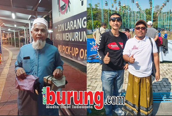 KH. Abdul Aziz Ababil bersama Iran Boy di LPI #5 Cirebon (kanan) & Tuan Ustadz M. Ali Kungmania Malaysia.