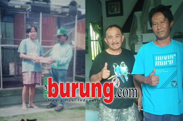 Hendry WAT saat transaksi bersama Purnomo Banyuwangi, 1997 (kiri) & Purnomo (2025)