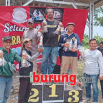 Pesertanya Full, Jawara Gabrieele, Aladin & Pangeran RX King Kokoh Dipuncak juara GMN BF Cup 1 Serang Banten