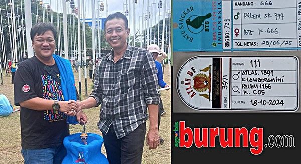 Defri Eyaka Cirebon (kiri) & H. Handang HSan Aster Semarang, transaksi lanjutan.