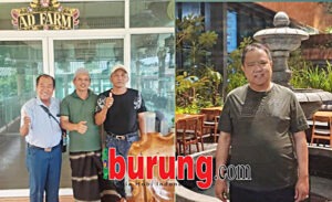 Watma Subandi (kiri) di markas AD BF ThaiSel. Hendry WAT Tasikmalaya (kanan).