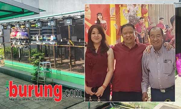 Hendry WAT (tengah) bersama istri & Watma Subandi.