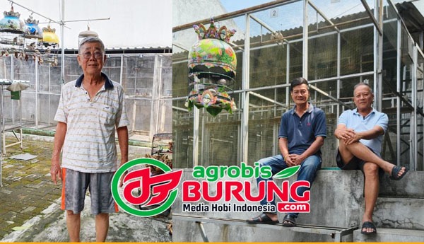 Ajin Intan Jakarta (kiri), Sintabrata & Tatang (foto kanan) di markas Bintang Agung BF Bandung.